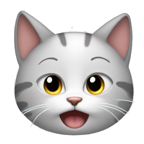 cat crying sticker