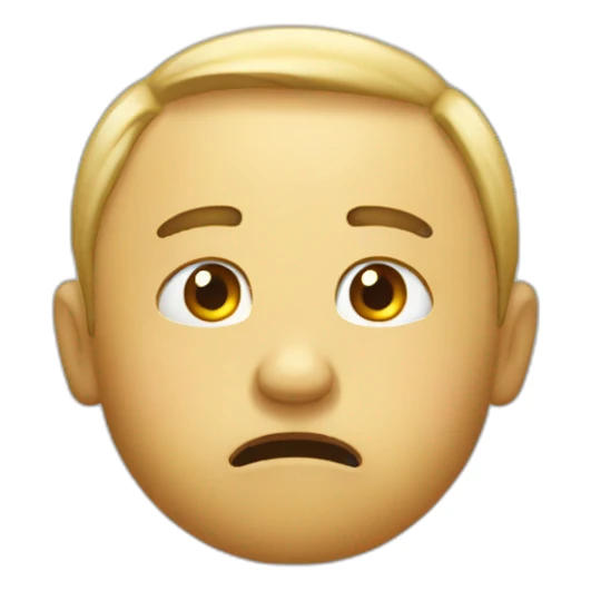 Emoji qui pleure sticker