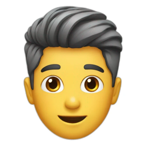 Kids with barber sticker