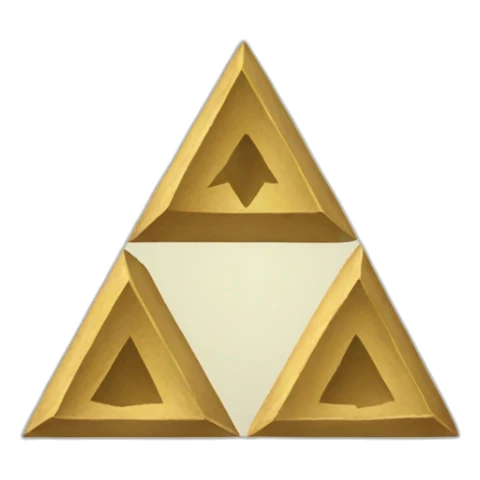 Triforce broken sticker