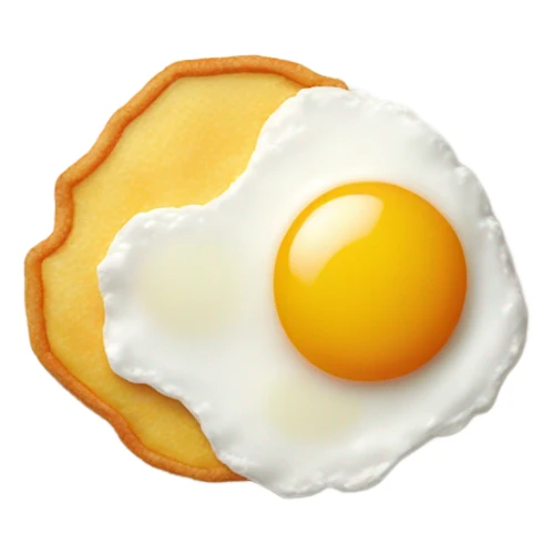 Fried egg sticker
