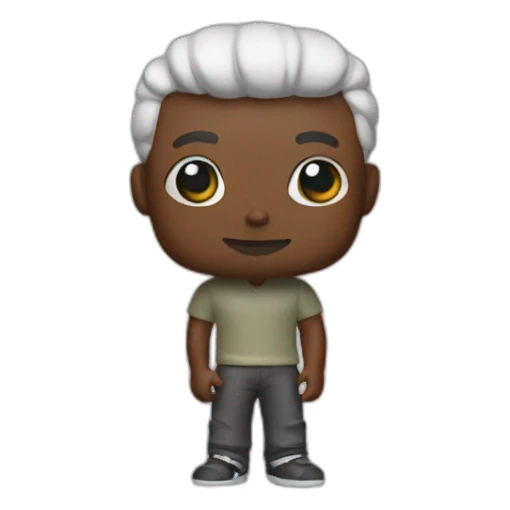 Pop figurine sticker