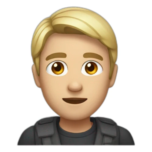 Persona con orejas de  onejo sticker