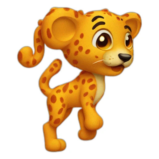 chester cheetah cheetos sticker