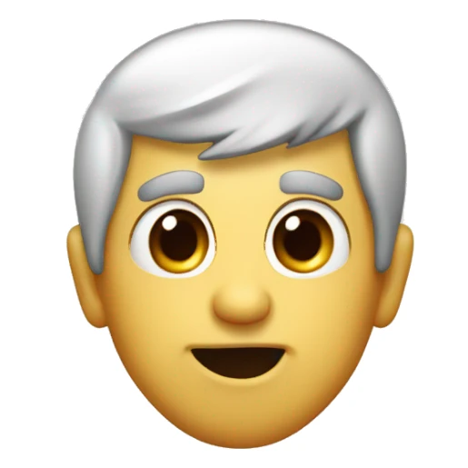 guy sticking tongue out silly sticker