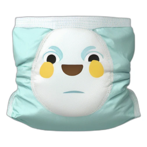 Disposable baby Diaper  sticker