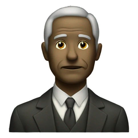 Old money stye a man sticker