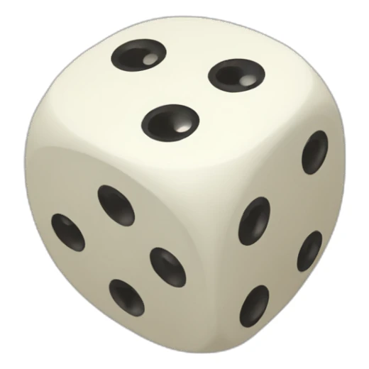 dice 8 sides sticker