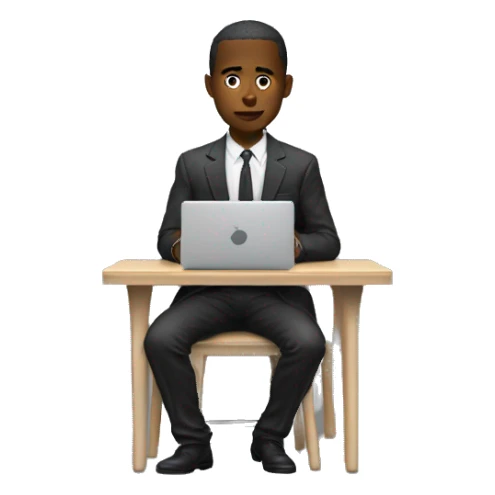 Young-Hustler-sitting-at-computer-with-really-bad,-forward-leaning-posture sticker