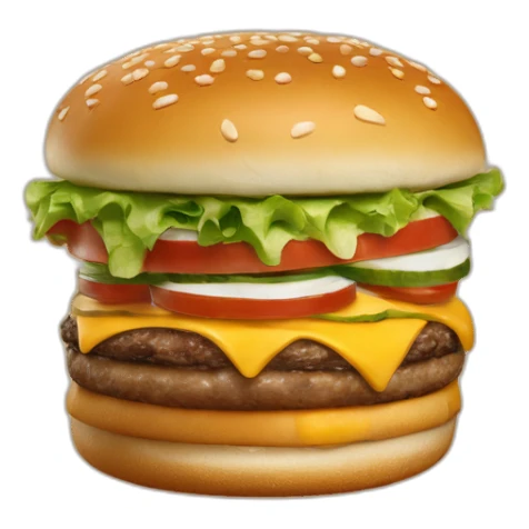 Burger king mascot logo 2021 sticker