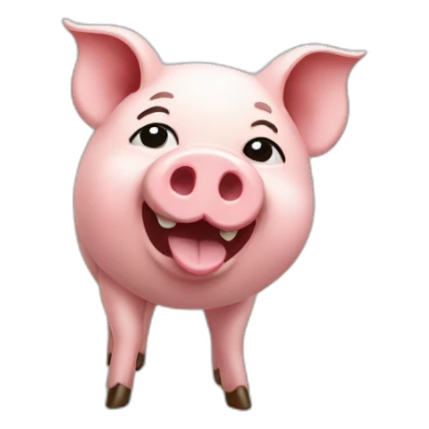 pig offer money sticker