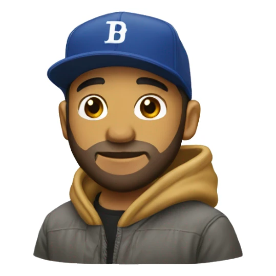 Drake avec une casquette sticker