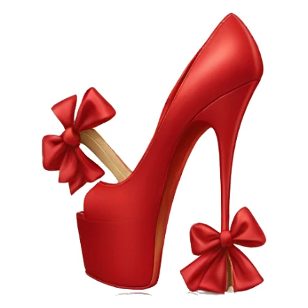 louboutin heels sticker