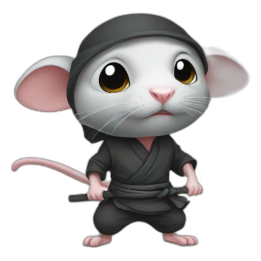 Ninja Rat sticker