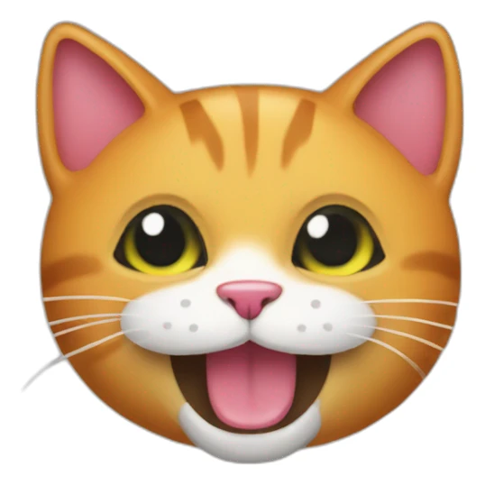 A cat a pepper sticker