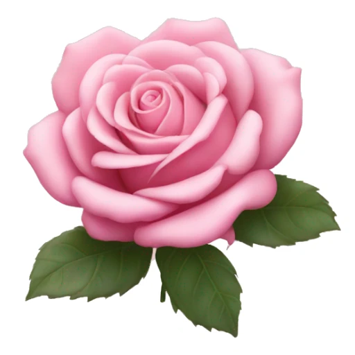 Baby pink rose  sticker