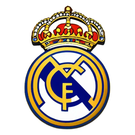 Real Madrid escudo real sticker