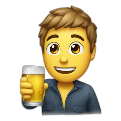 Chat sur alcool sticker