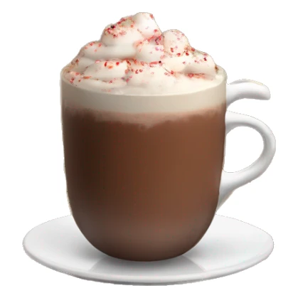 Hot Chocolate with Chrismas  sticker