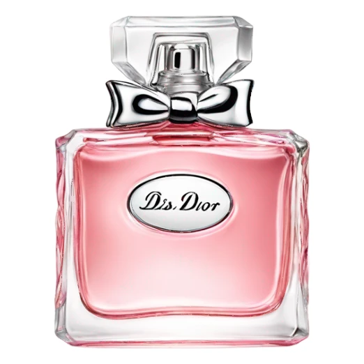 miss dior perfume bottle  sticker