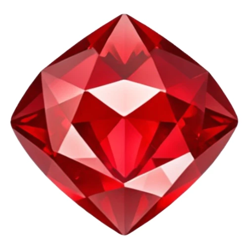 gem glitter red sticker
