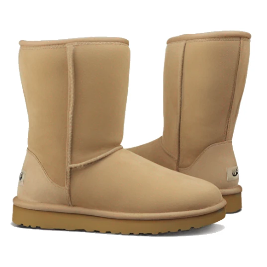 Paire de botte ugg beige sticker