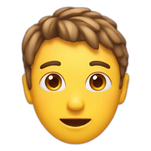 A face with hearts that replace the eyes sticker