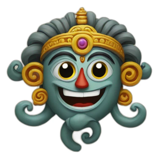 Jagannath-god sticker