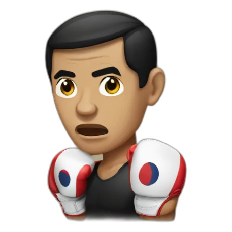 Jokowi the boxer sticker