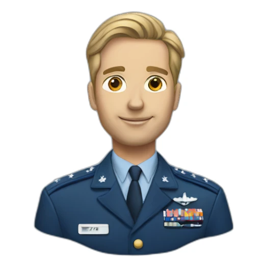 Air Force pilot sticker