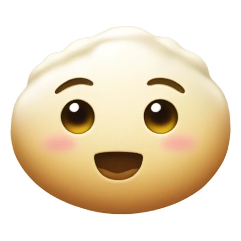 Makhana as emoji sticker