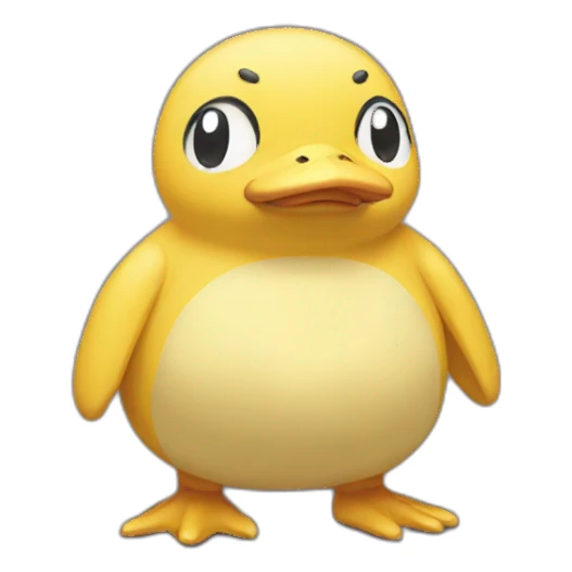psyduck disappointed at you sticker