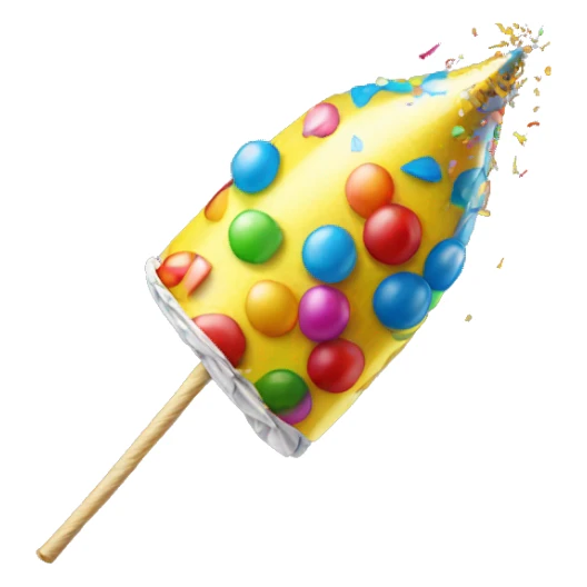 party popper sticker