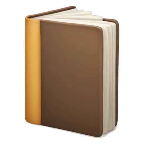 book with title learning english sticker