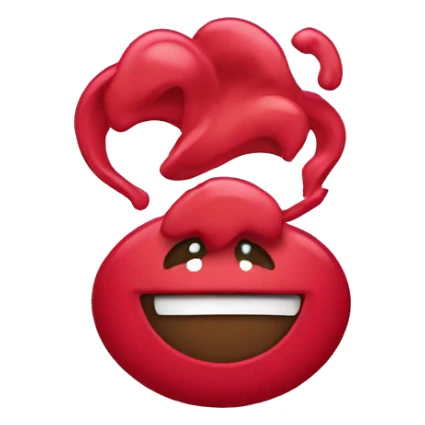 emojis color cereja sticker