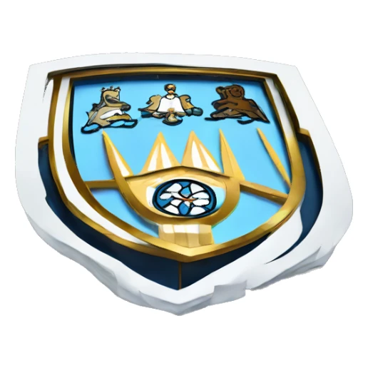 manchester city logo sticker