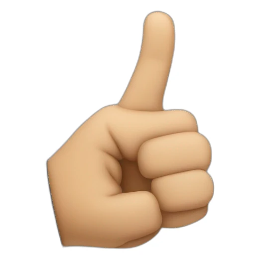  finger pointing you sticker