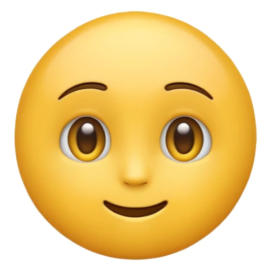 Emoji looking to the side  sticker