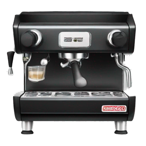 Black la marzocco linea mini sticker