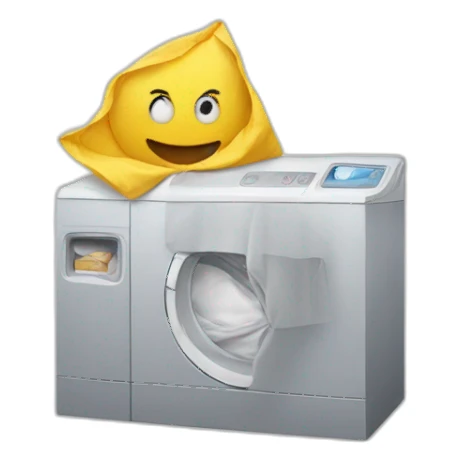 Une pince à linge sticker