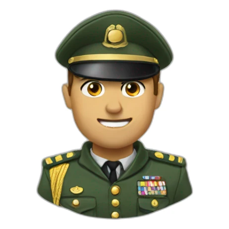 jojo gradé sergent sticker