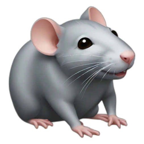 Rat riche sticker