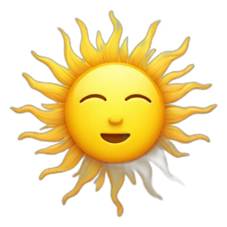 sun and light sticker