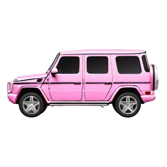 Baby pink g wagon sticker