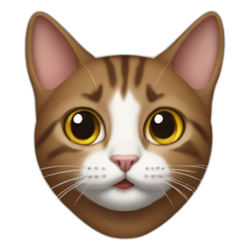 bean cat sticker