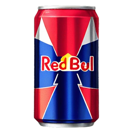 Redbull can sticker