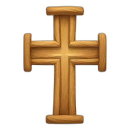 Croix avec l’Israël sticker