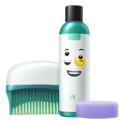 shampoo next to razor sticker