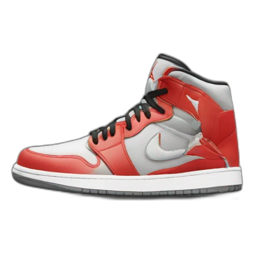 Air jordan shoes sticker