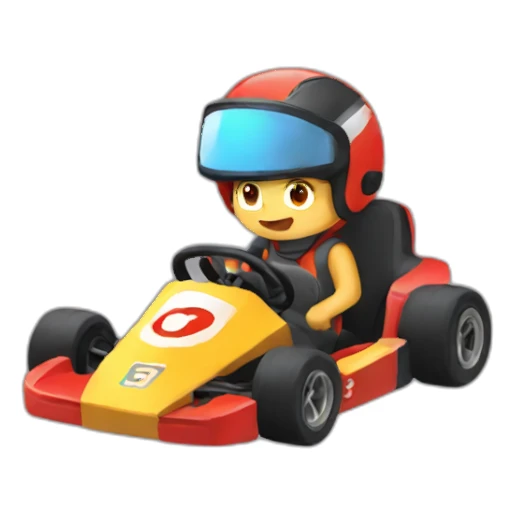 Kart sticker